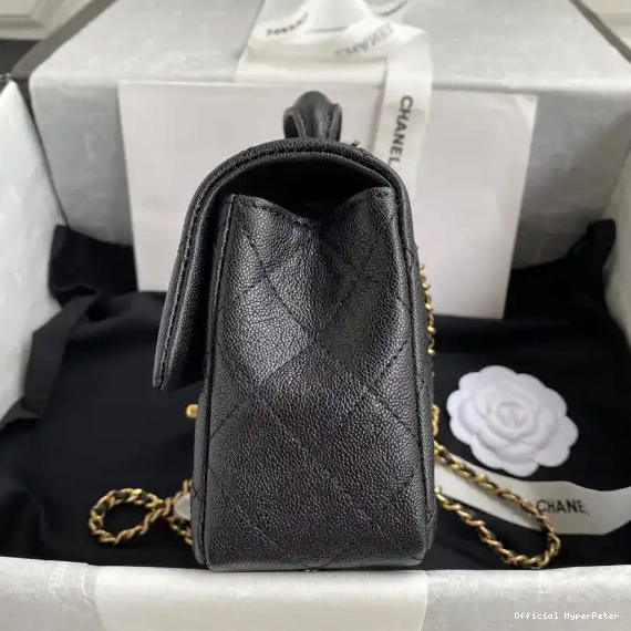 HyperPeter HANDLE FLAP MINI CHANEL BAG TOP WITH 0501